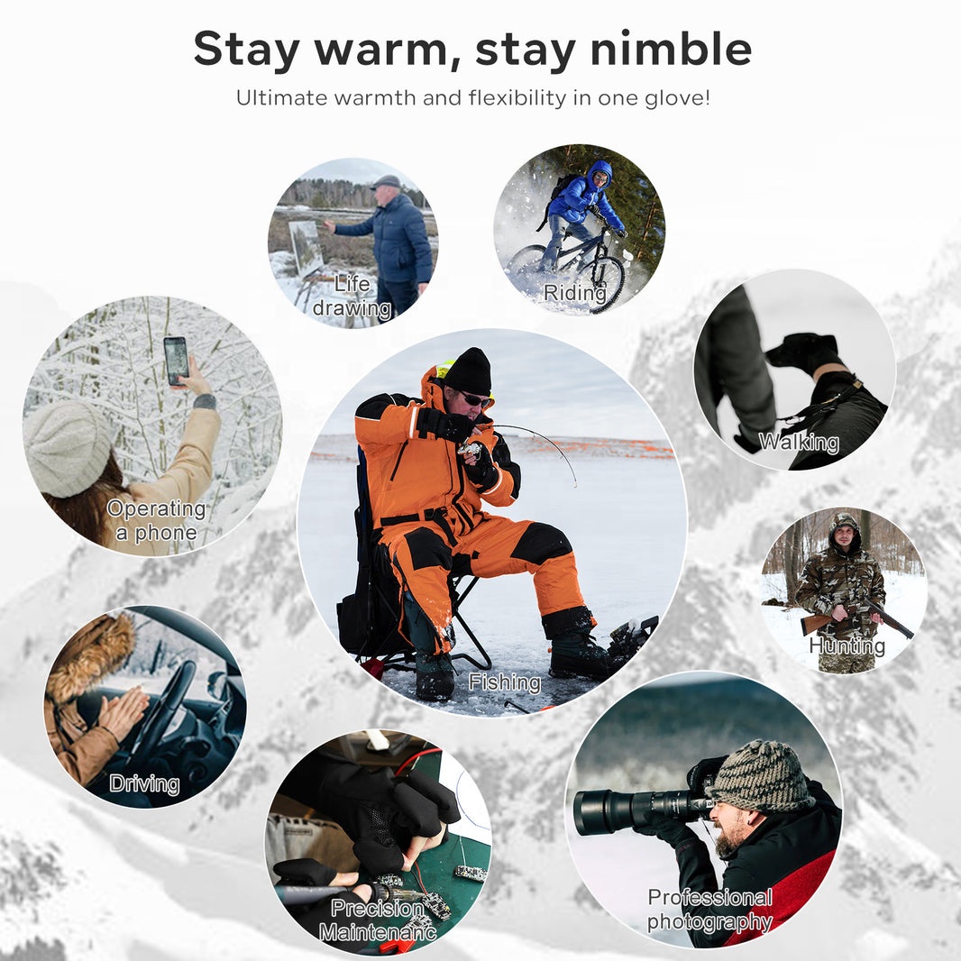 Finger Flip Smart Unisex Multi - Fishing Gloves recension och pris
