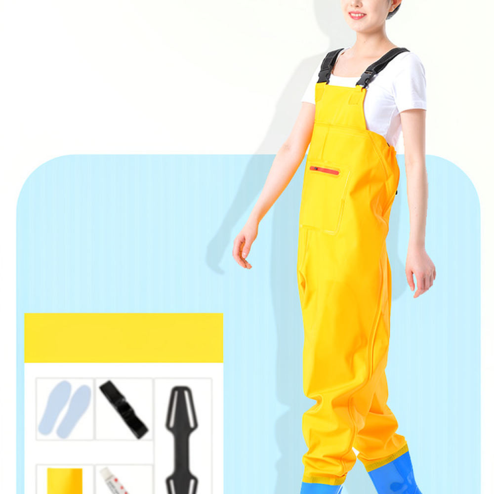 Lightweight Wading Overalls Fi - Fishing Pants Waterproof recension och pris