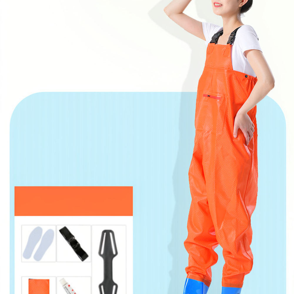 Lightweight Wading Overalls Fi - Fishing Pants Waterproof recension och pris