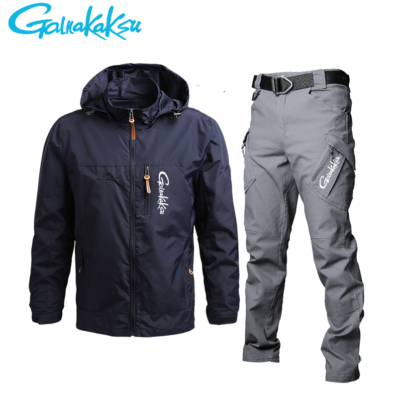 Men's Waterproof Hooded Jacket - Fishing Rain Suit recension och pris