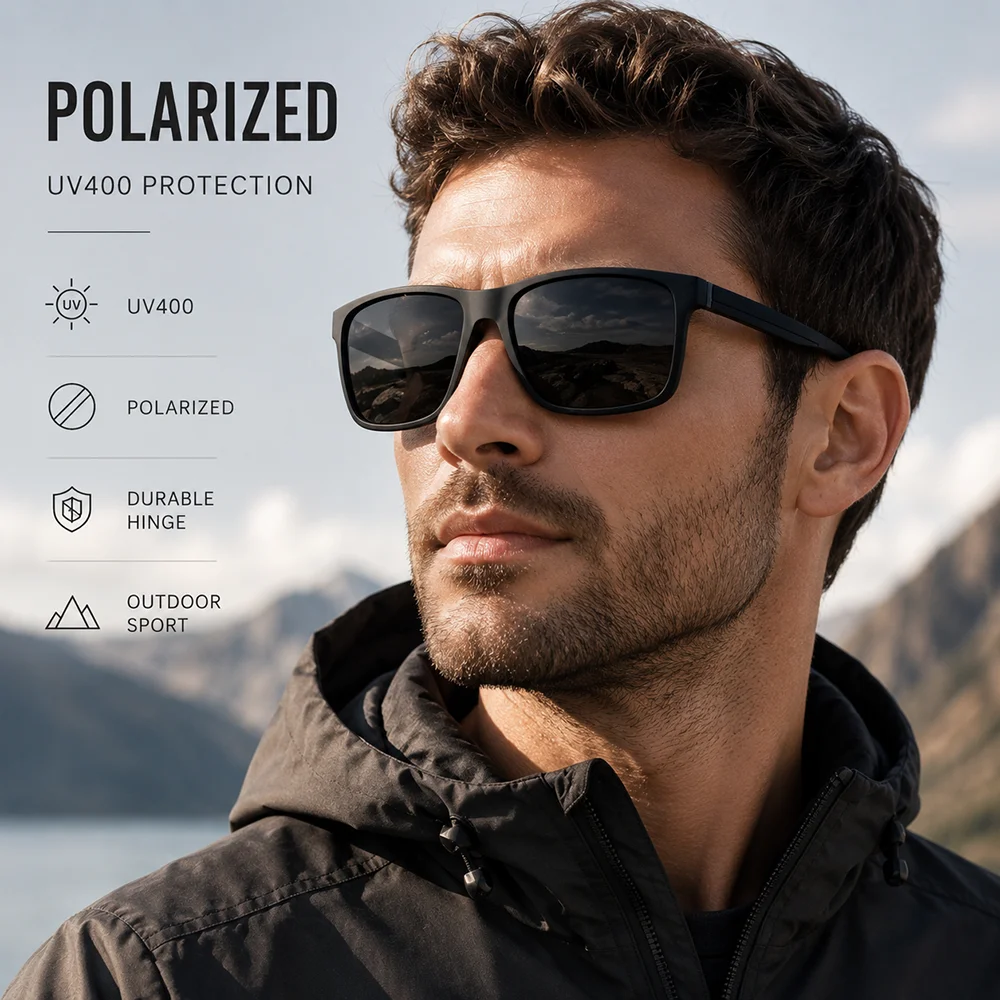 New Men Polarized Sunglasses W - Fishing Sunglasses Polarized recension och pris