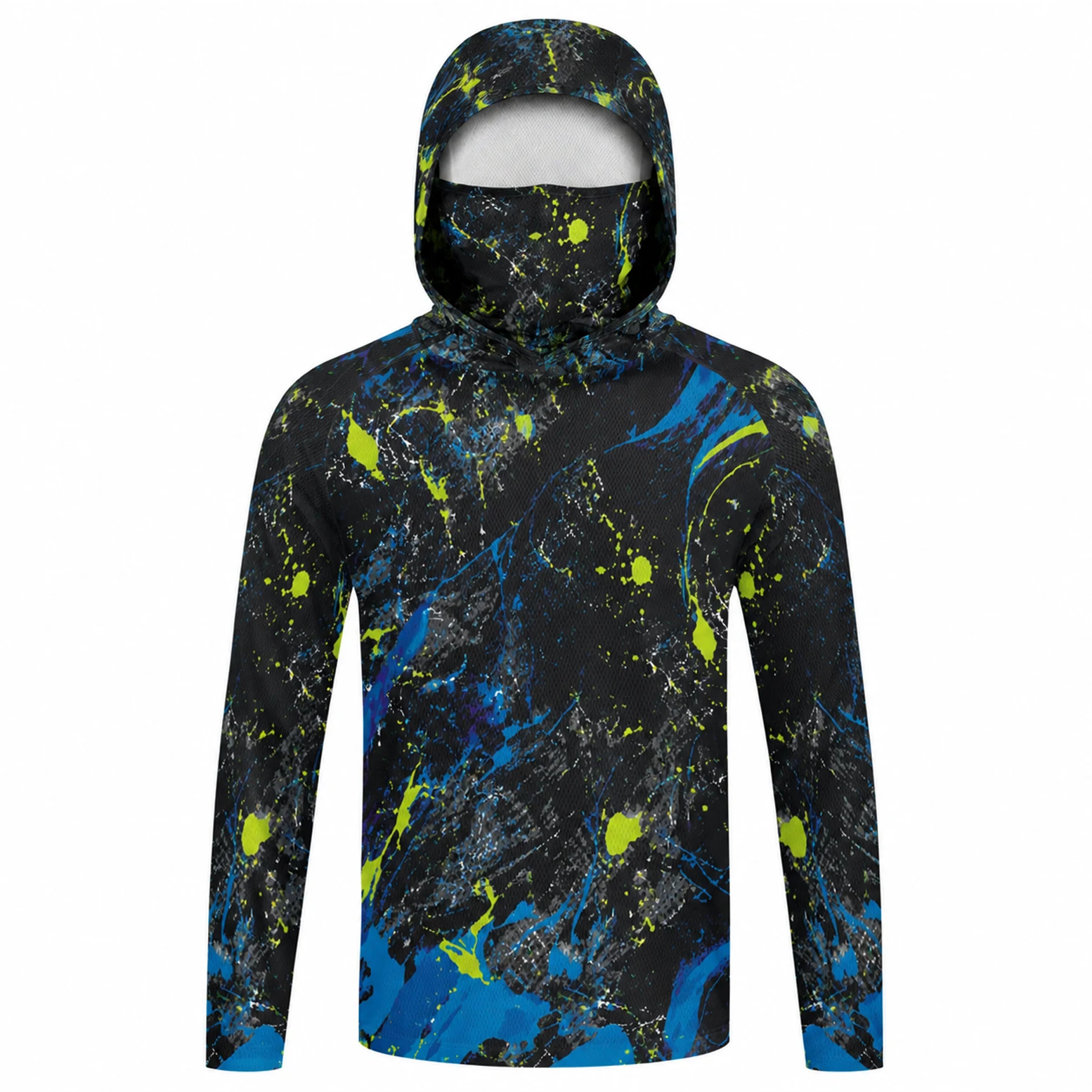 Men Hooded Fishing Shirt Long  - Fishing Shirt Uv Protection recension och pris