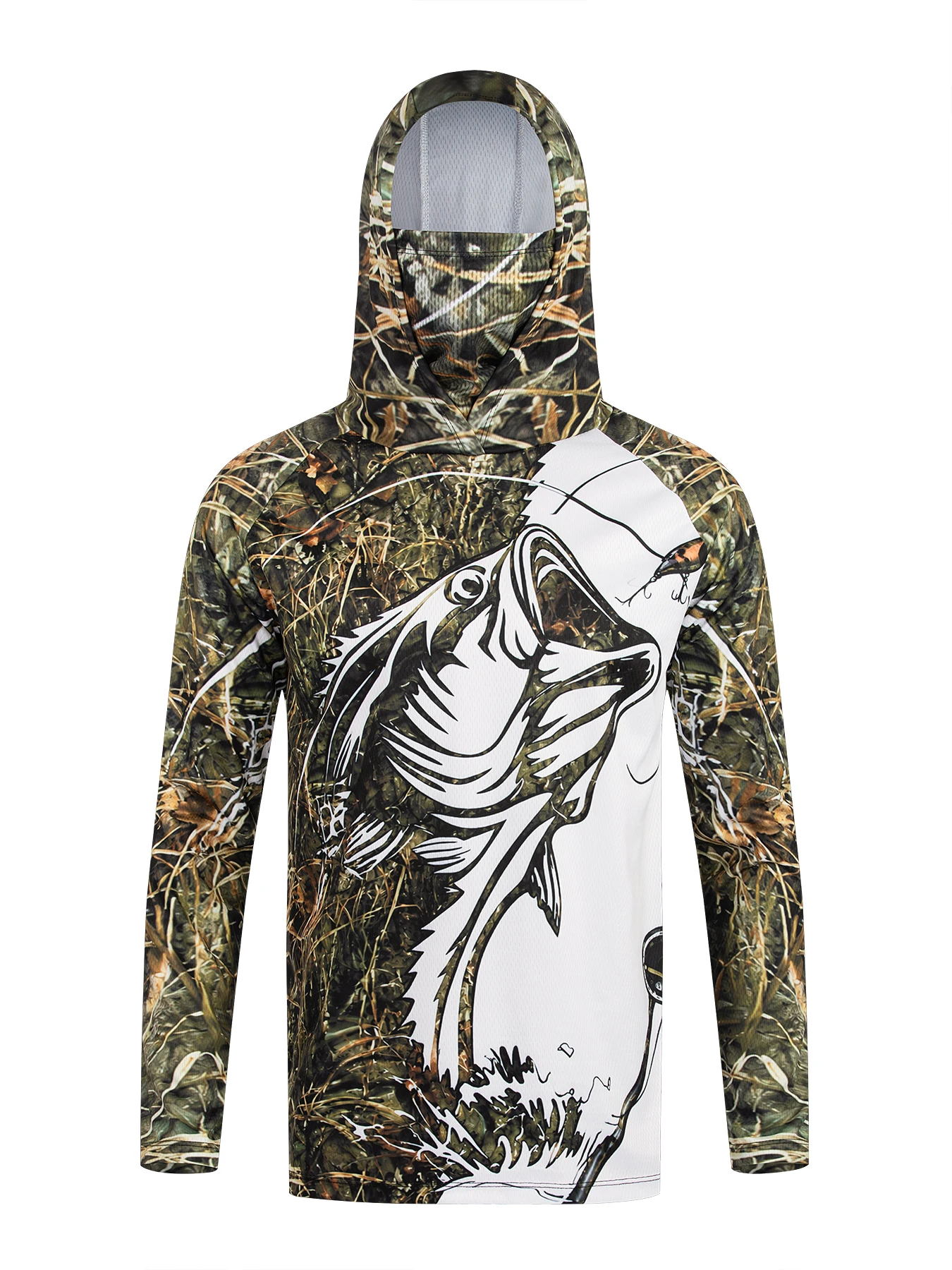 Men Hooded Fishing Shirt Long  - Fishing Shirt Uv Protection recension och pris